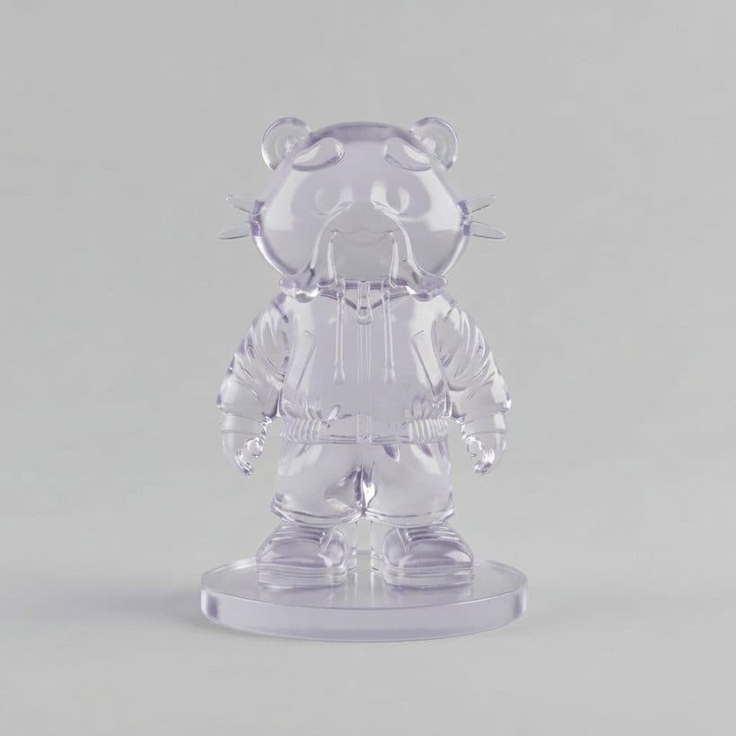 SLA Resin Transparent effect